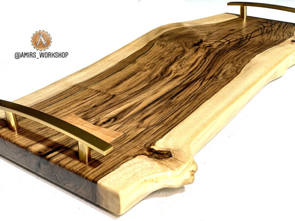 Handcrafted Live edge walnut charcuterie board - Image 3